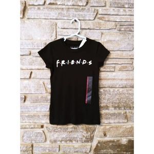 Girls' Friends Logo Short‎ Sleeve Graphic T-Shirt NWT XS (4/5)